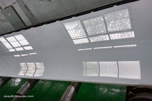 red customized size hdpe pad factory
